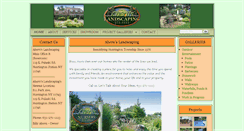 Desktop Screenshot of ahernslandscaping.com